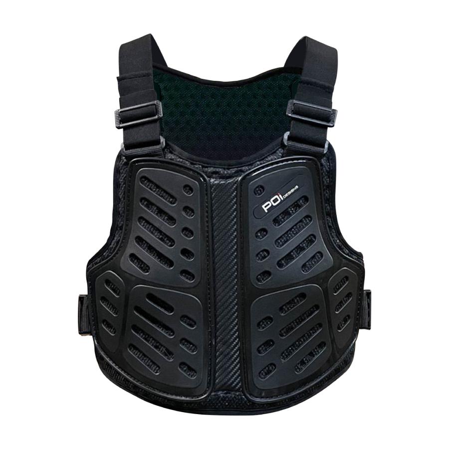 バイク 胸 胸部 ボディプロテクター メンズ レディース 兼用 ブラック  BP01-STD ベベルギア POi DESIGNS ツーリング プロテクター インナー アウター | ブランド登録なし | 05