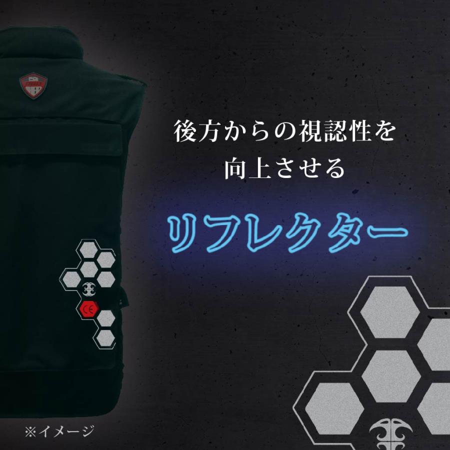 バイク タクティカルガードベストCE  メンズ レディース 兼用 ブラック BPJ-04P POi DESIGNS 吸汗冷感 アウター 胸 胸部 脊椎 腰 | ブランド登録なし | 07