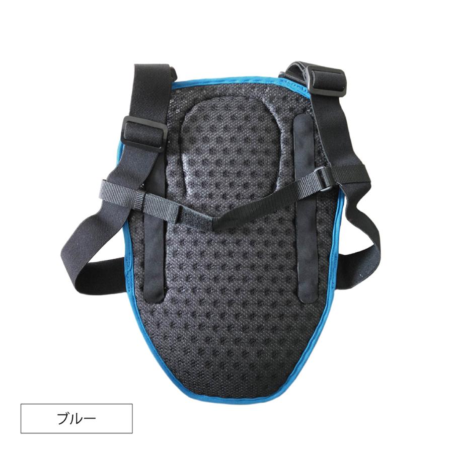 バイク プロテクター  キッズ レディース  ブルー ピンク 背中 バックプロテクターミニ BPM-01 ベベルギア POi DESIGNS タンデム スノーボード スノボ | ブランド登録なし | 02