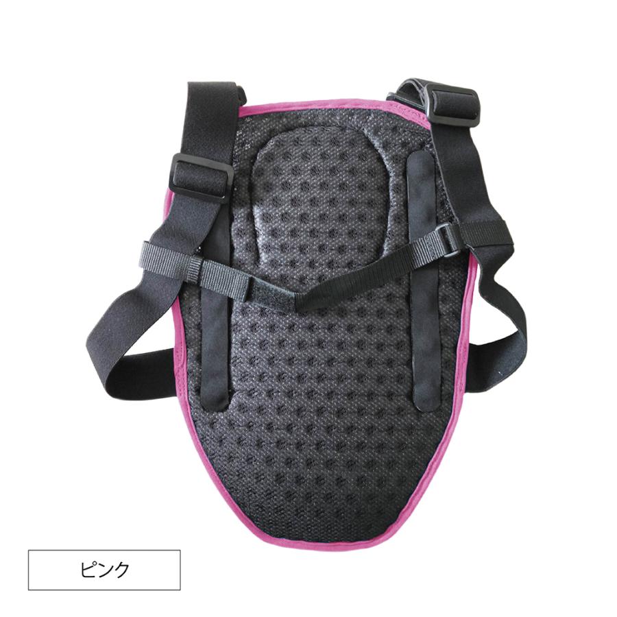 バイク プロテクター  キッズ レディース  ブルー ピンク 背中 バックプロテクターミニ BPM-01 ベベルギア POi DESIGNS タンデム スノーボード スノボ | ブランド登録なし | 04