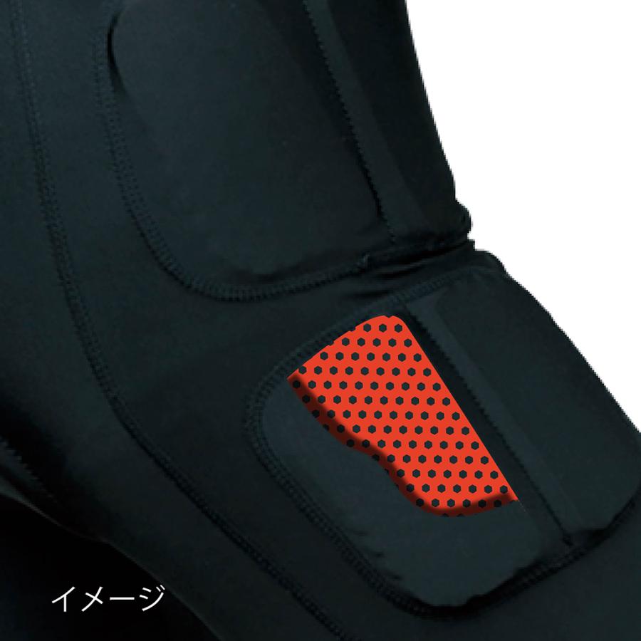 バイク プロテクター 腰 ガードインナーパンツ  メンズ レディース 兼用 ブラック  BPP-02 POi DESIGNS アンダーウェア 大型バイク インナーウェア | ブランド登録なし | 02