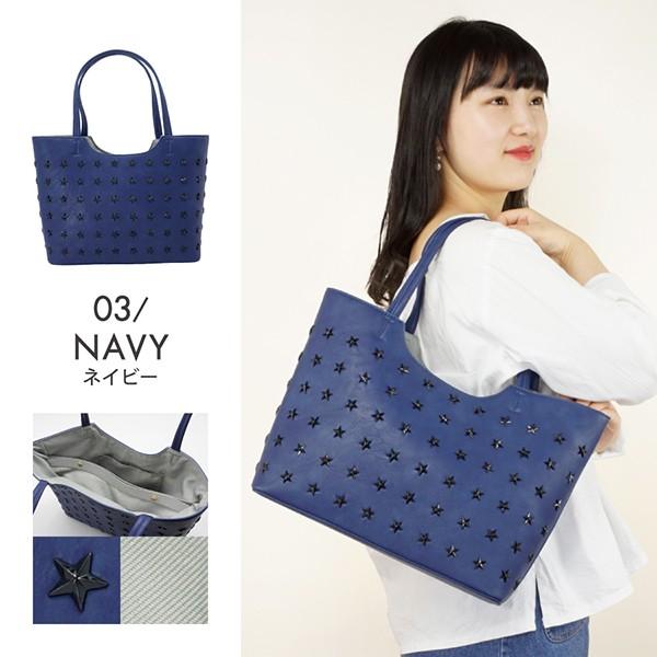 トートバッグ レディース スタースタッズ 合皮 軽量 大容量 収納力 A4対応 女性 通勤 通学 旅行 カバン 新作 プレゼント |  | 04