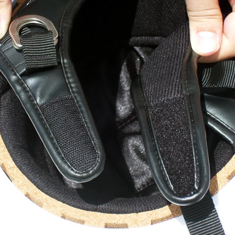 ドリーム カスタムペイント コルク半キャップ ヘルメット 富士日章メタルレッド 白ツバ 白ツバハーフ コルク半 ハーフヘルメット 白 赤 | ブランド登録なし | 07