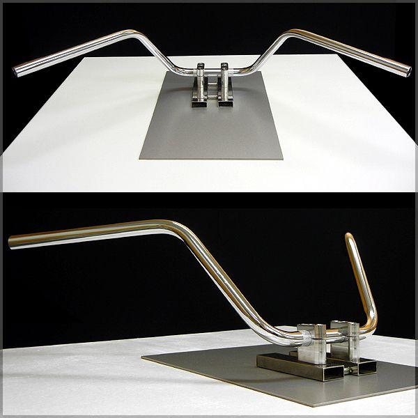 クラシックバーハンドル 20cm 中型車・大型車バイク用 汎用品 | ブランド登録なし | 01