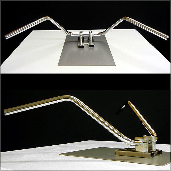 クラシックバーハンドル 25cm 中型車・大型車バイク用 汎用品 | ブランド登録なし | 01