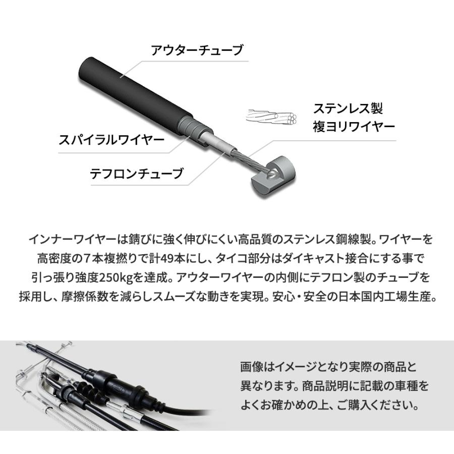 カワサキ ZRX400 -'03 クラシックアップハンドルキット 艶有りブラック