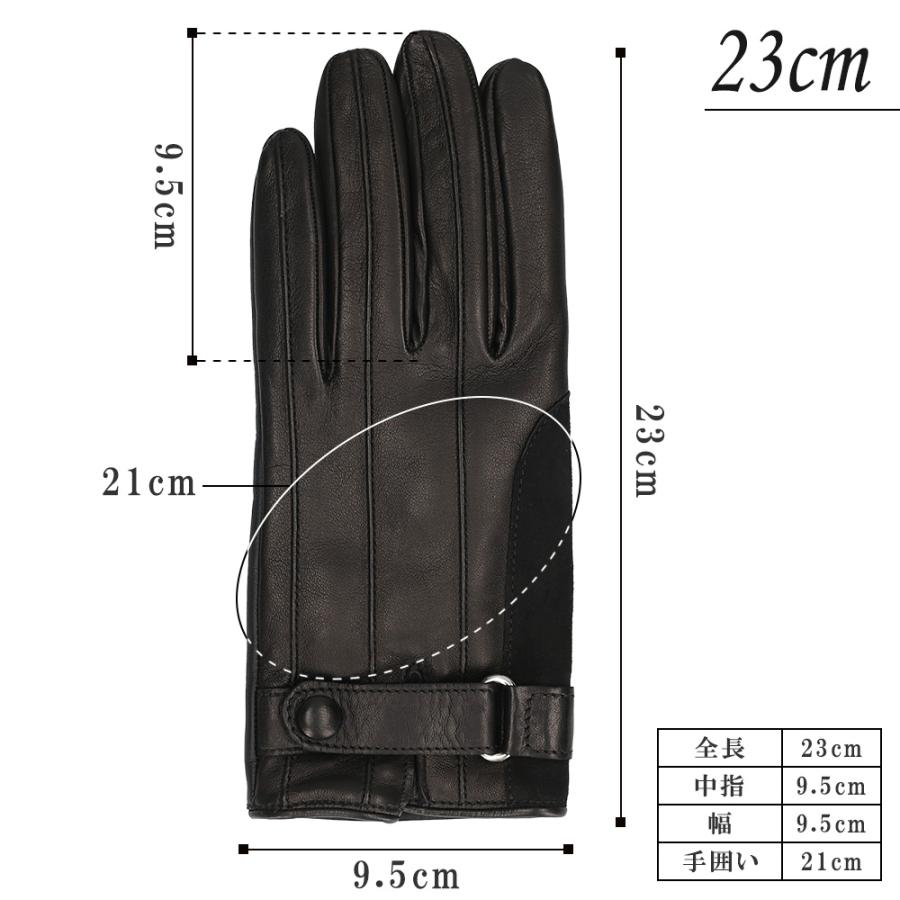 革手袋 メンズ 男性 手袋 防寒 イタリア製 高級 ブランド スマホ コレアーレ イタリア レザー ギフト  記念日 30代 40代 50代 CS |  | 12