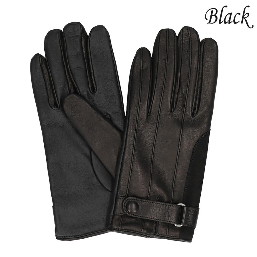 ブランド本革手袋（山羊革、イタリア製） 革手袋 メンズ 男性 手袋 防寒 イタリア製 高級 ブランド スマホ
