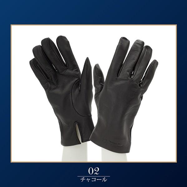 手袋 メンズ 革 ブランド デミクラブ イタリア レザー 男性 防寒 高級 |  | 02