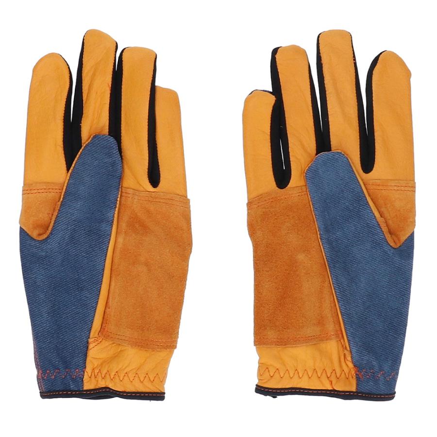 グローブ 牛革 デニム バイク 作業用 DENIMIST デニミスト メンズ レディース | Attivo | 11