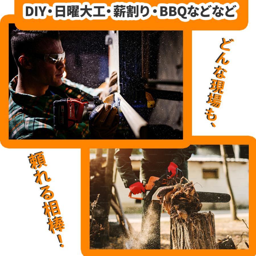 グローブ 牛革 デニム バイク 作業用 DENIMIST デニミスト メンズ レディース | Attivo | 06