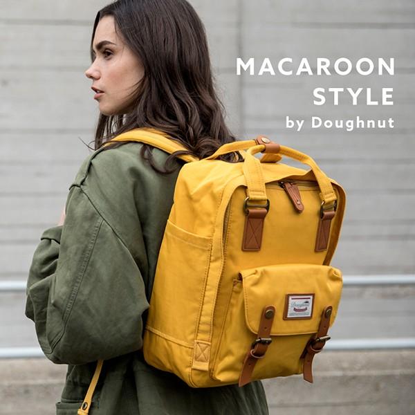 リュックサックレディース メンズ バックパック Doughnut ドーナツ マカロン  A4対応 収納力抜群 大容量 軽量 16L 全20色 | 