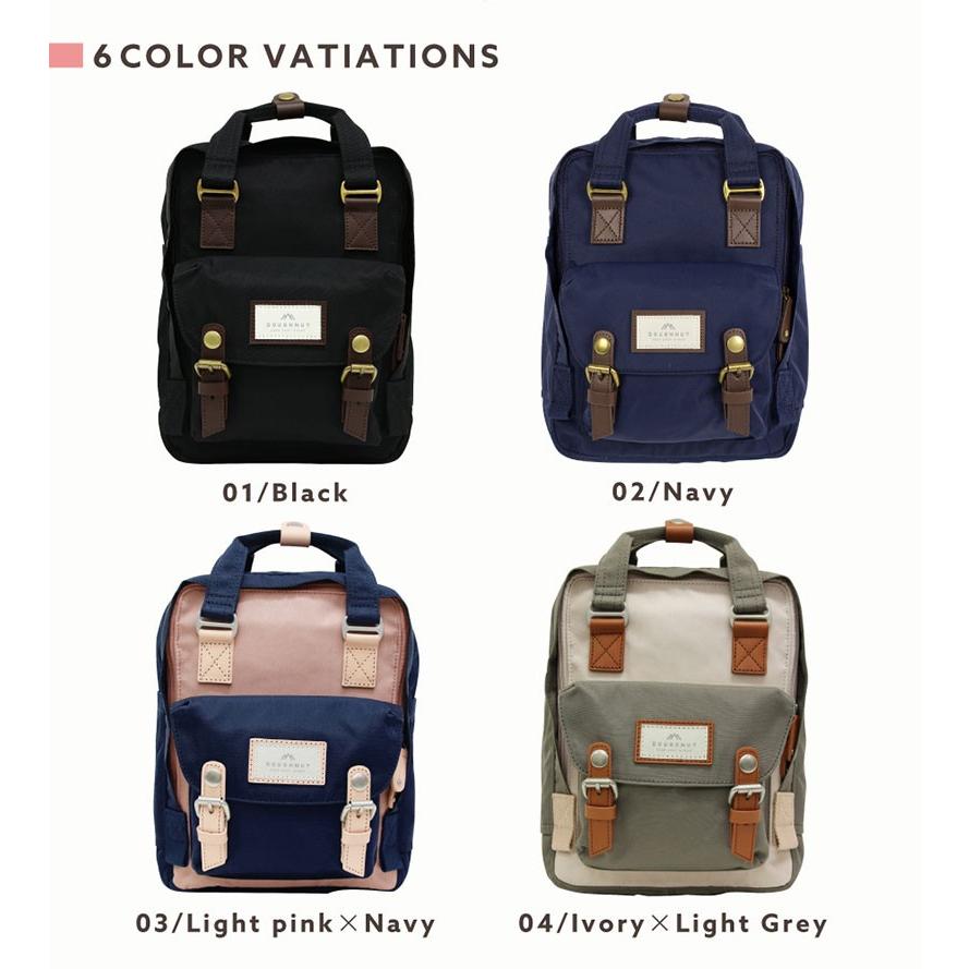 リュックサック レディース Doughnut/ドーナツ MACAROON MINI 7L  ギフト リュック バッグ バイカラー 女性 通学 ブランド |  | 04