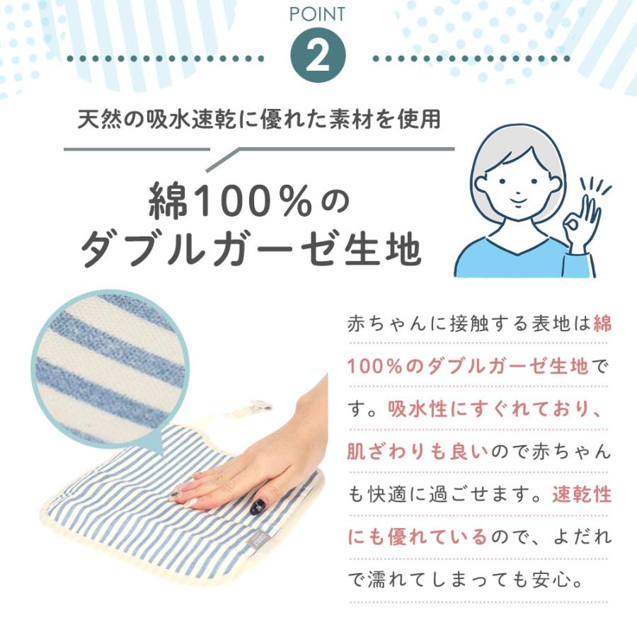 よだれカバー 冷却パッド ひんやり ベビー 赤ちゃん 暑さ対策 子ども 抱っこ紐 | エイテックス | 10