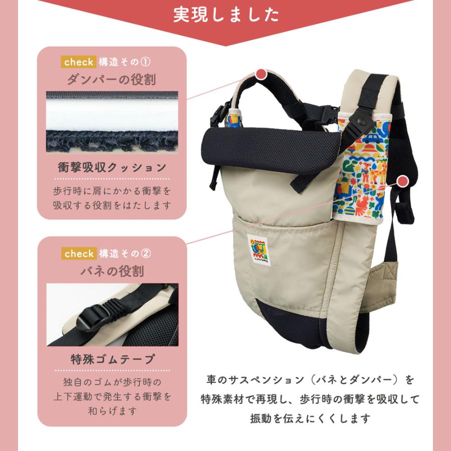 抱っこ紐 ベビーキャリー 赤ちゃん キャリフリーコンパクト 寝かせ 前向き おんぶ 横抱きもできる 抱っこ 紐 横抱き | エイテックス | 07