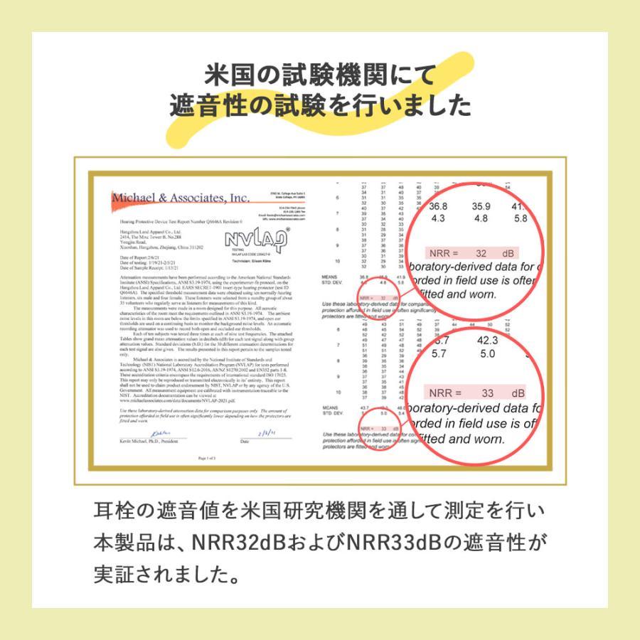 耳栓 高性能 お徳用 睡眠 みみせん 耳せん 快眠 遮音 遮音値32dB 25ペアセット 聴覚過敏 飛行機 大人用 子供用 いびき 騒音 睡眠用 防音 |  | 05