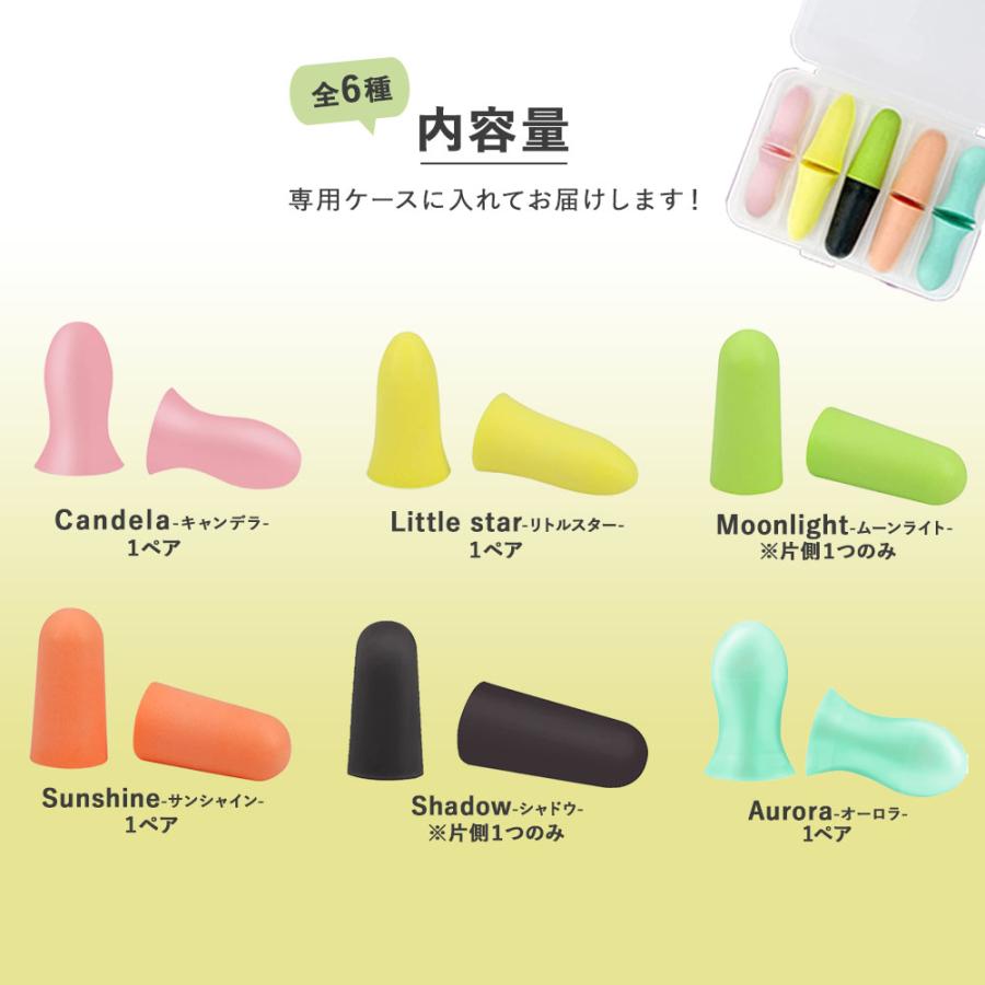 耳栓 お試しセット 高品質低反発フォーム ウレタン素材 男女兼用 安眠 快眠 就寝 飛行機 旅行 工事 読書 Ears Secret |  | 15