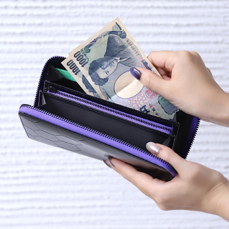 長財布 エヴァンゲリオン コラボ 革財布 牛革 綾波レイ 碇シンジ