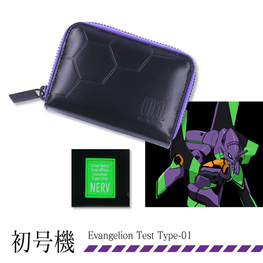 ミニ財布 コンパクト 本革 EVANGELION エヴァンゲリオン カード入れ コインケース |  | 15