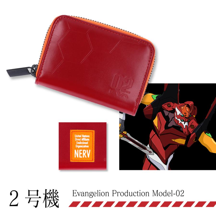 ミニ財布 コンパクト 本革 EVANGELION エヴァンゲリオン カード入れ コインケース |  | 17