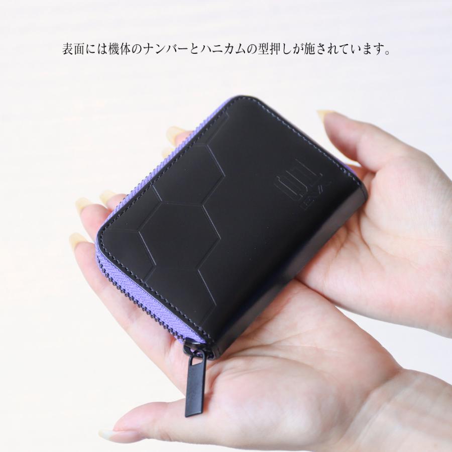 ミニ財布 コンパクト 本革 EVANGELION エヴァンゲリオン カード入れ コインケース |  | 08