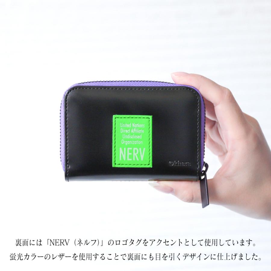 ミニ財布 コンパクト 本革 EVANGELION エヴァンゲリオン カード入れ コインケース |  | 09