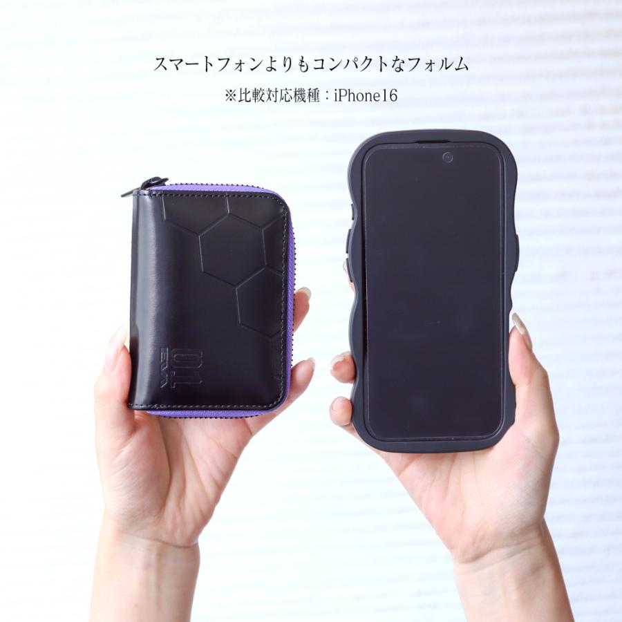 ミニ財布 コンパクト 本革 EVANGELION エヴァンゲリオン カード入れ コインケース |  | 13