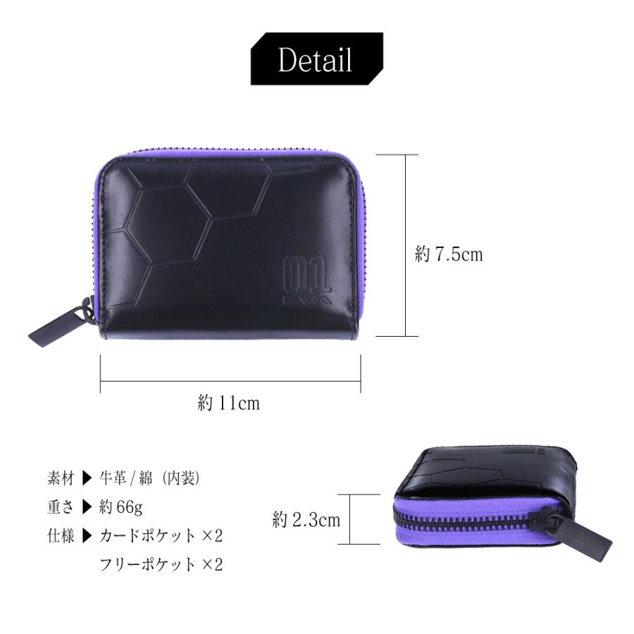 ミニ財布 コンパクト 本革 EVANGELION エヴァンゲリオン カード入れ コインケース |  | 14