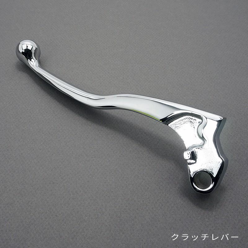 メッキ ブレーキレバー  4段階 6段階アジャスターダイヤル付き  + クラッチレバー セット  バリオス ZRX400 ゼファー400 ゼファー750等適合 | ブランド登録なし | 05