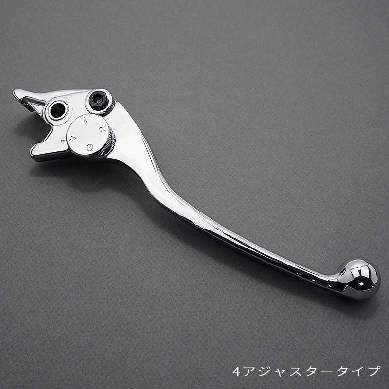 メッキ クラッチレバー  バリオス ZRX400 ゼファー400 ゼファー750等適合 | ブランド登録なし