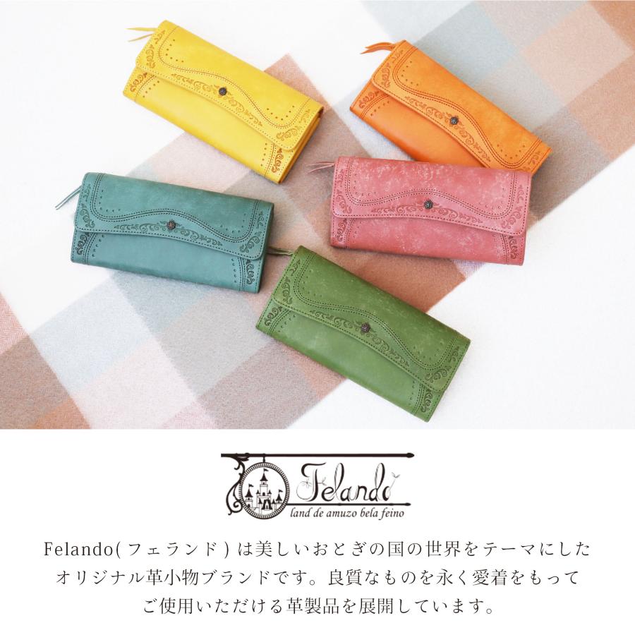 長財布 本革 レディース レザー 小銭入れ 金運 カード収納 大容量 felando プレゼント ギフト |  | 06