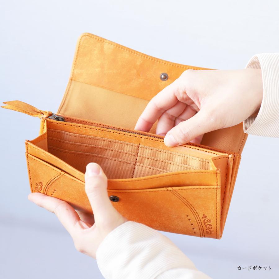 長財布 本革 レディース レザー 小銭入れ 金運 カード収納 大容量 felando プレゼント ギフト |  | 11