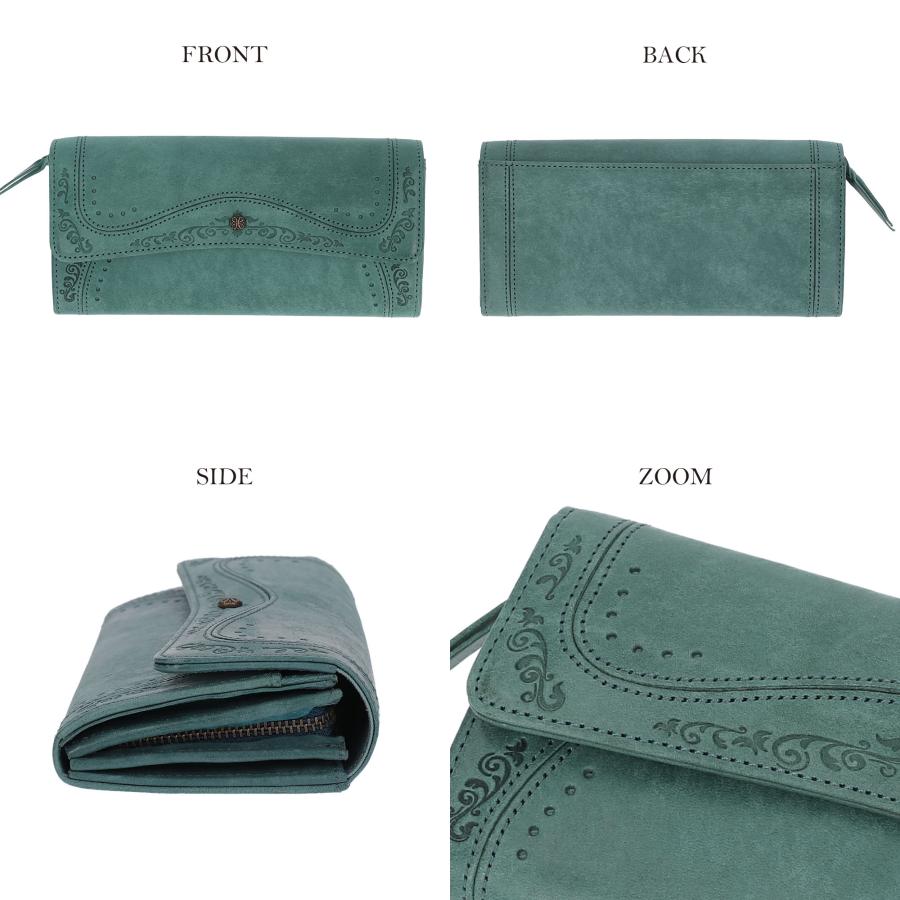 長財布 本革 レディース レザー 小銭入れ 金運 カード収納 大容量 felando プレゼント ギフト |  | 14