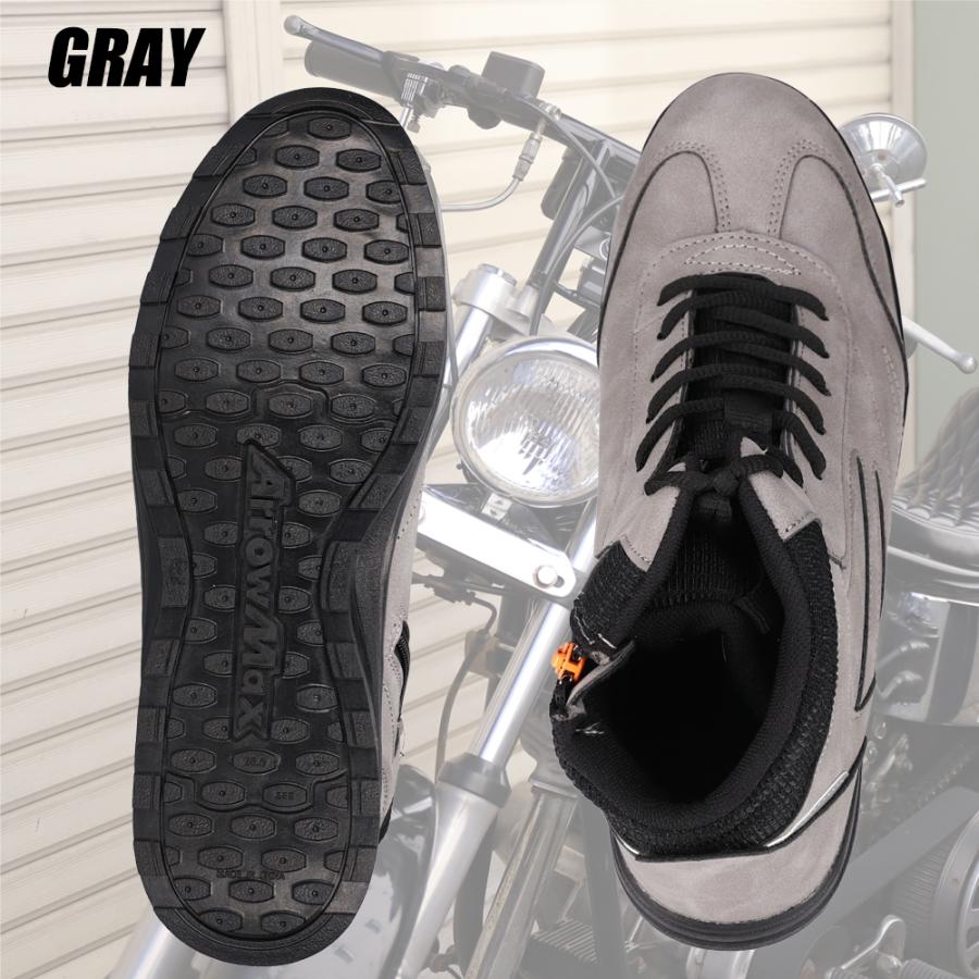 ライディングシューズ スニーカー バイク ライディングスニーカー ミドルカット スニーカー バイク ライディング シューズ 普段履き ウイズ 3E | ブランド登録なし | 05