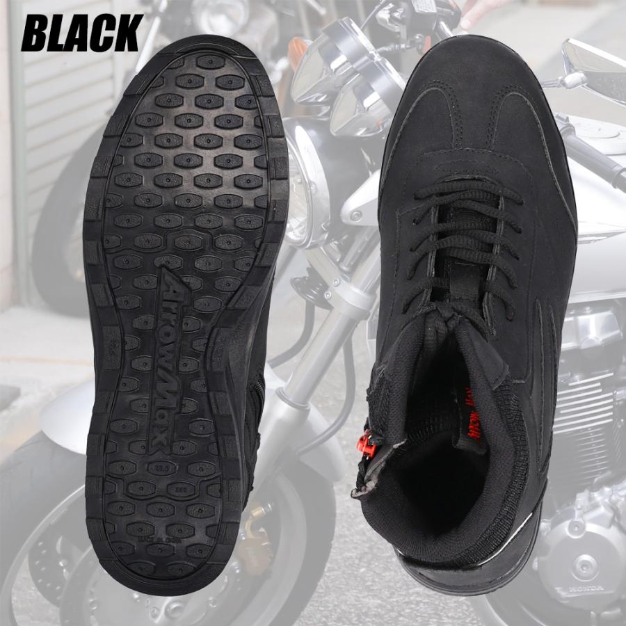 ライディングシューズ スニーカー バイク ライディングスニーカー ミドルカット スニーカー バイク ライディング シューズ 普段履き ウイズ 3E | ブランド登録なし | 08