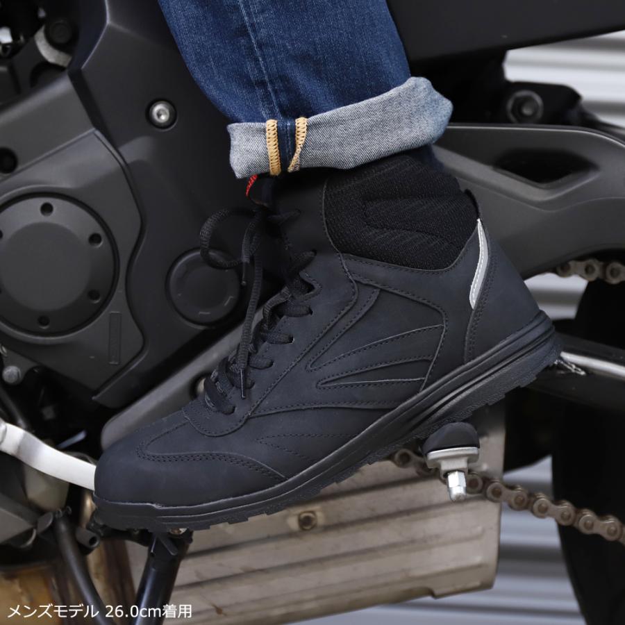 ライディングシューズ スニーカー バイク ライディングスニーカー ミドルカット スニーカー バイク ライディング シューズ 普段履き ウイズ 3E | ブランド登録なし | 11