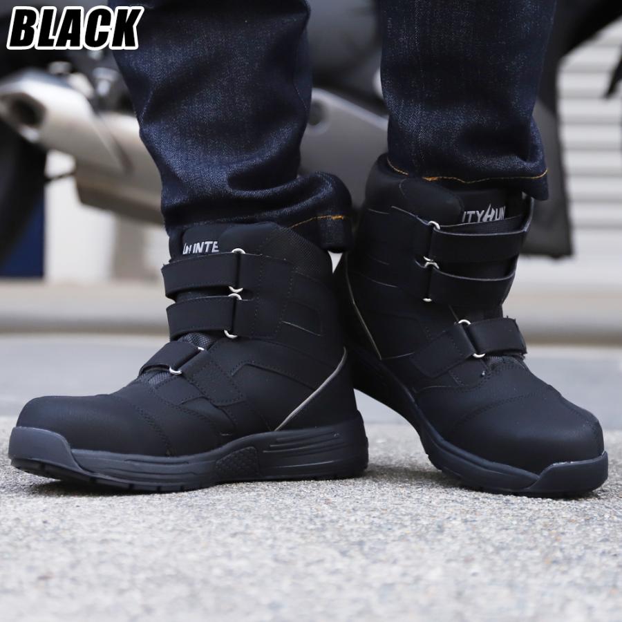 ライディングシューズ スニーカー メンズ レディース バイク ミドル