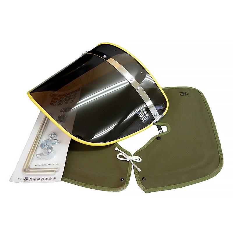 ゼットファーザー×旭風防 日本製 スモーク 風防 フーボー スクリーン