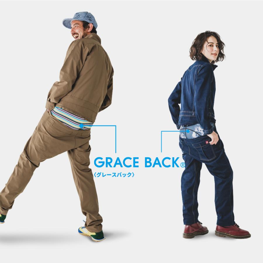 バイク ウェア ツナギ GRACE ENGINEER'S ヒッコリー 18サイズ つなぎ つなぎ服 冬 アメリカン おしゃれ メンズ レディース キッズ ジュニア 防寒 防風 酪農 | ブランド登録なし | 03