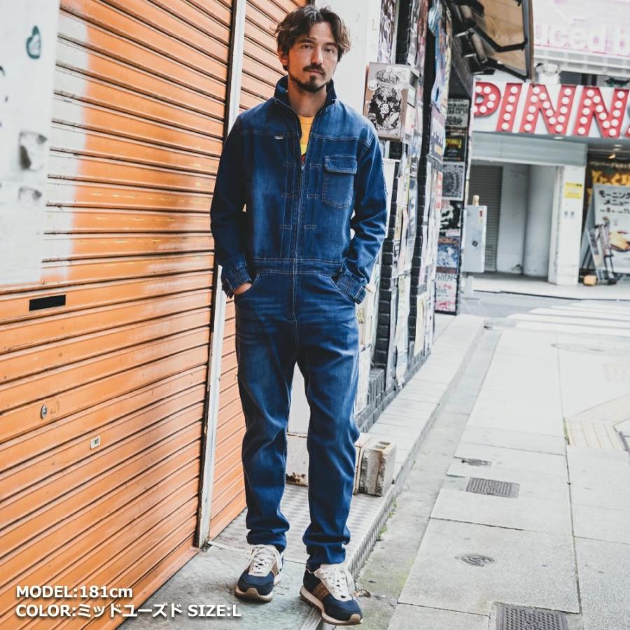 デアリーウーマンツナギ GRACE ENGINEER'S 2色 7サイズ バイク ウエア メンズ 秋冬 ツナギ つなぎ つなぎ服 デニム アメリカン ヒップオープン機能 | ブランド登録なし | 08