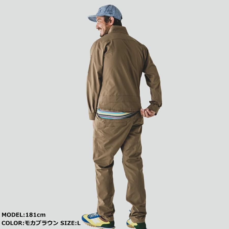 バイク ウェア ツナギ GRACE ENGINEER'S 3色 7サイズ ジャケット 上下 防寒 防風 冬 アメリカン おしゃれ メンズ レディース エアストレッチツナギ | ブランド登録なし | 10