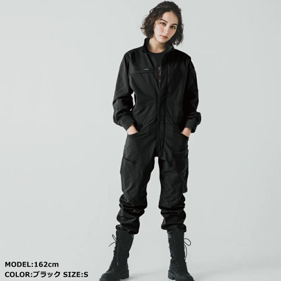 バイク ウェア ツナギ GRACE ENGINEER'S 3色 7サイズ ジャケット 上下 防寒 防風 冬 アメリカン おしゃれ メンズ レディース エアストレッチツナギ | ブランド登録なし | 09