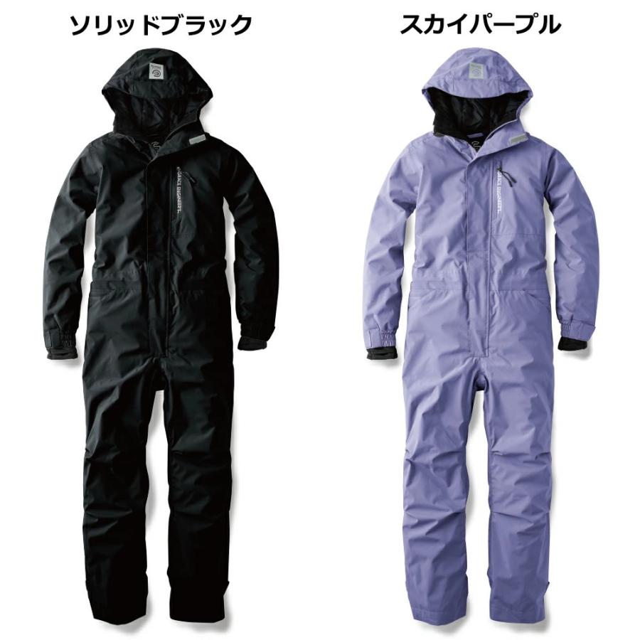 ブリザードシェルツナギ GRACE ENGINEER'S 4色 8サイズ ジャケット 防寒 防風 防水 暖かい バイク ウェア ツナギ つなぎ つなぎ服 ヒップオープン機能 | ブランド登録なし | 07