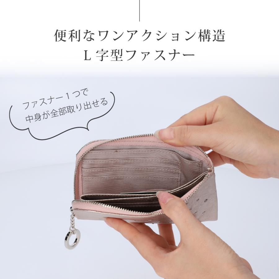 ミニ財布 レディース 本革 コンパクト 薄い 日本製 スワロフスキー ブランド ビージュエルド | Bejoueld | 07