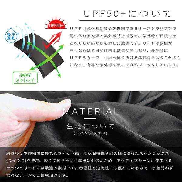ラッシュガード 男女兼用 水着 水陸両用 UVパーカー ブルー 海 体型カバー UPF50+ UVカット 日焼け防止 紫外線対策 |  | 03