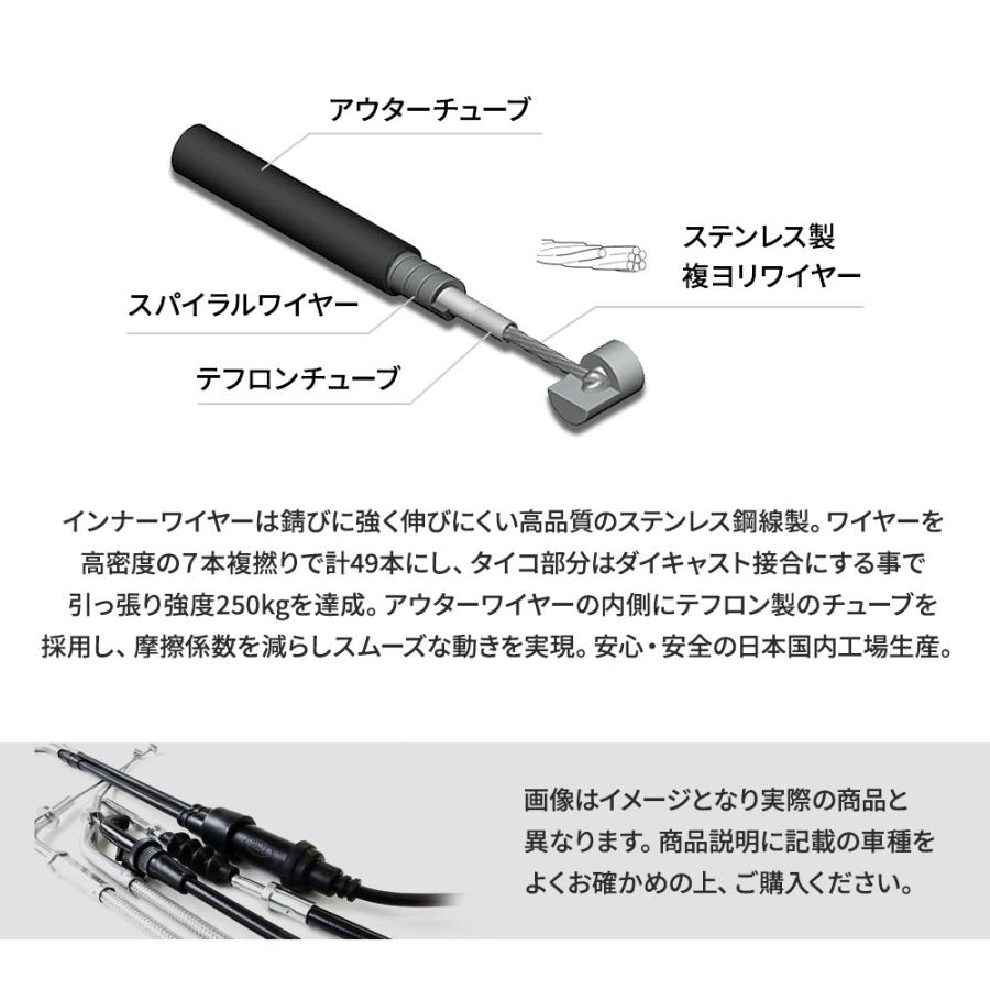 100mmロングカワサキ ゼファー400 89-95年 ゼファーΧ 96-08年 対応