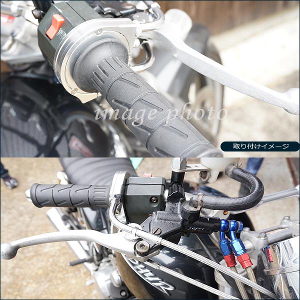 ブランド登録なし - 100粍ロングヤマハ TW200 E  ?1999   ハイスロキットセット  本体+ステンメッシュ 素粒子加速器 スロットル配線