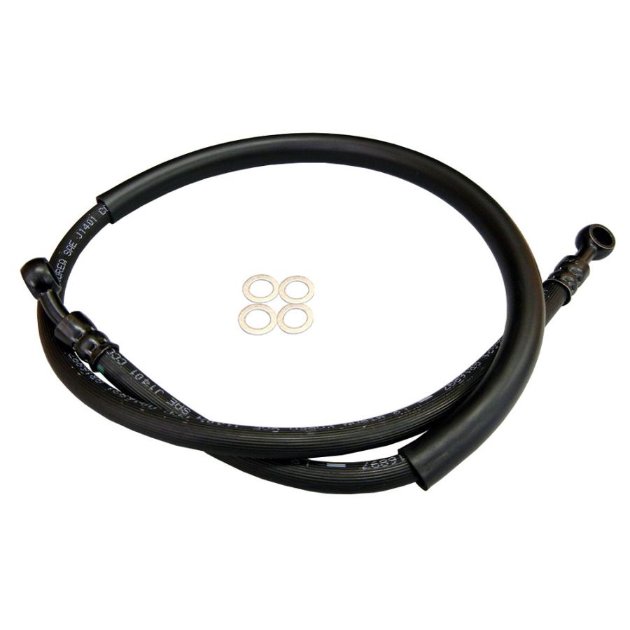 純正長 カワサキ ZRX1100 1997〜2000年式 リア ラバーブレーキホース