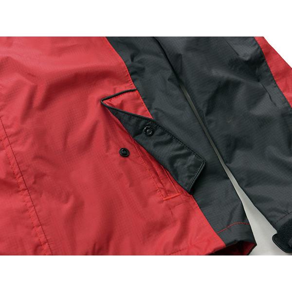 レディース レインウェア 上下セット グレー×ネイビー Sサイズ Rosso StyleLab ロッソスタイルラボ ROR-308 レインコート 透湿 防水 | ブランド登録なし | 05