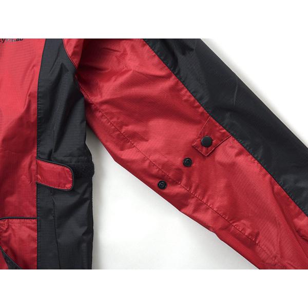 レディース レインウェア 上下セット グレー×ネイビー Sサイズ Rosso StyleLab ロッソスタイルラボ ROR-308 レインコート 透湿 防水 | ブランド登録なし | 07